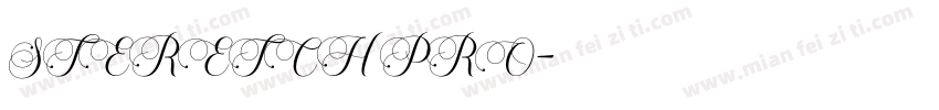 STERETCH PRO字体转换